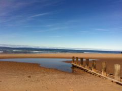 Findhorn beach
